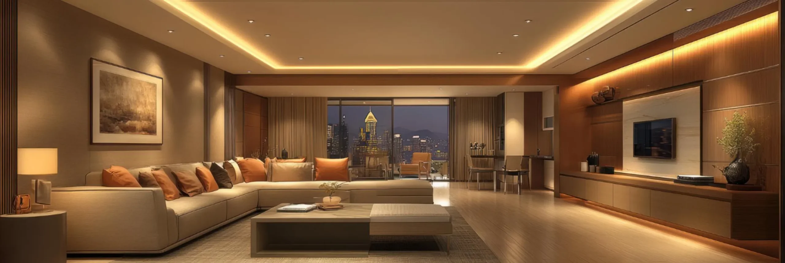 Modern false ceiling design with lighting for stylish home interiors