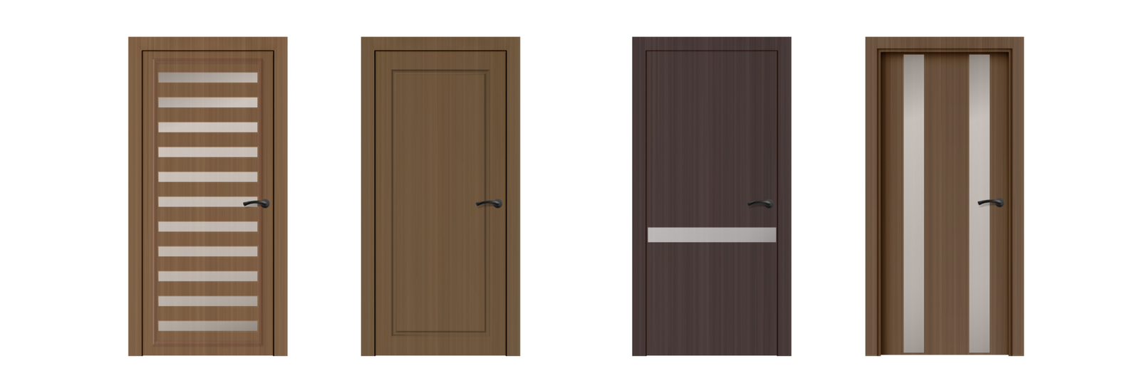 Veneer doors with natural wood finish for premium home and office interiors